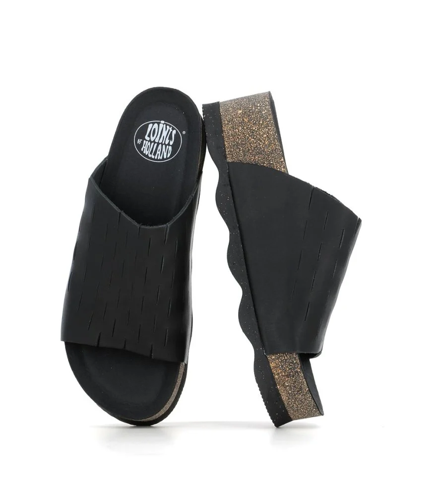 LOINTS OF HOLLAND Slippers black mt 41 - Image 5