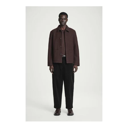 COS BOILED-WOOL CHORE JACKET MT XL - Image 4