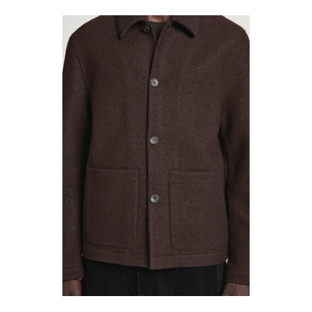 COS BOILED-WOOL CHORE JACKET MT XL - Image 7