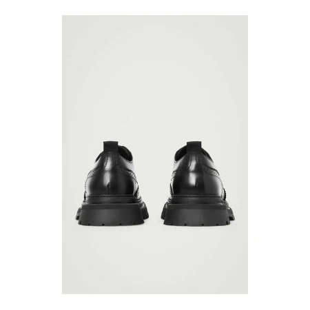 COS Dikke leren Derby Brogues mt 42 - Image 3