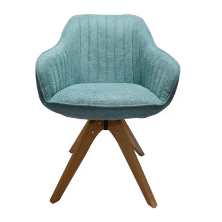 Möbilia stoelhoes petrol, frame naturel 58,5 cm - Image 3