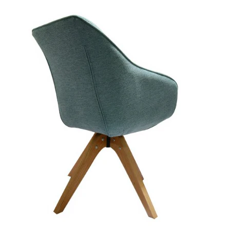 Möbilia stoelhoes petrol, frame naturel 58,5 cm - Image 4