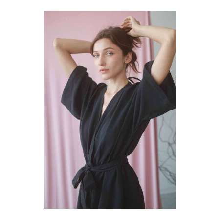 Dames Cossac Black kimono jumpsuit - maat S - Image 10