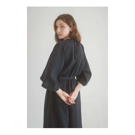 Dames Cossac Black kimono jumpsuit - maat S - Image 2
