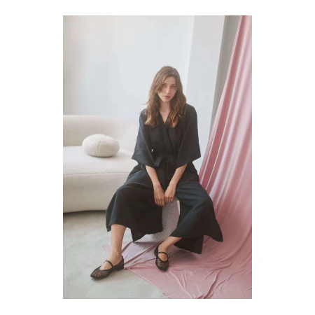 Dames Cossac Black kimono jumpsuit - maat S - Image 8