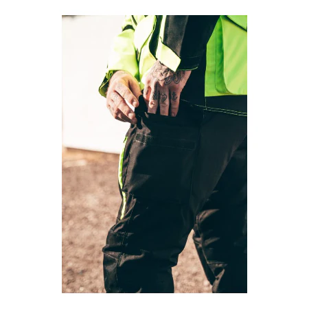 Motorbike Trousers Waterproof Cordura With CE Biker Armour Protection zwart maat 3XL - Image 4