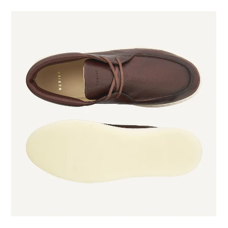 Nubikk Jiro Gio Brown Grain Loafer voor Heren - Maat 46 - Image 4