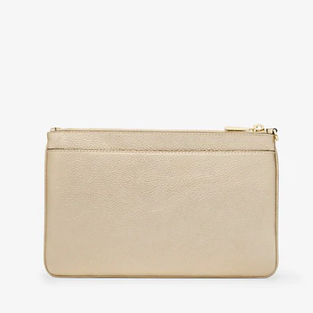 Michael Kors Polstasje van metallic getrommeld leer (34F3GT9W3M) - Image 3