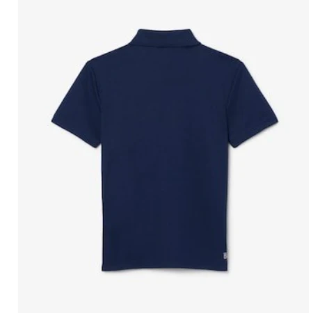Lacosta Ultra Dry Piqué Tennis-Polohemd - blauw - Maat 92 cm (2A) - Image 6