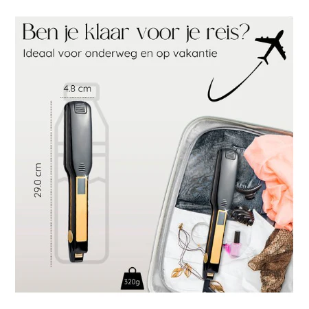 Sansbeauté Professionele Stijltang - 2 in 1 - Krultang - Image 2