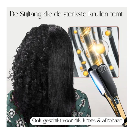 Sansbeauté Professionele Stijltang - 2 in 1 - Krultang - Image 3