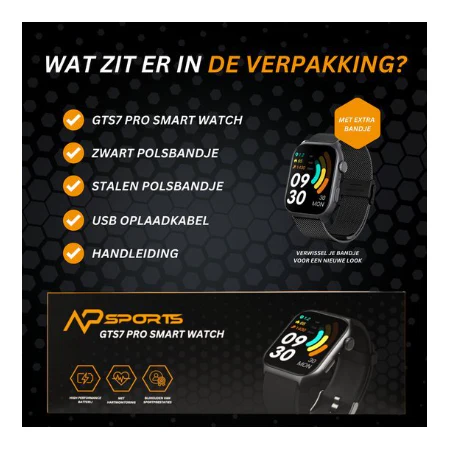 NP Sports Smartwatch GTS7 Pro - Image 4