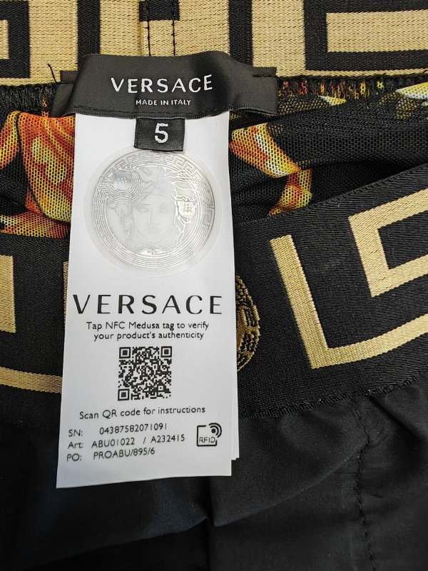 Versace Greca Border - Zwembroek - Maat 5 / L - Image 5