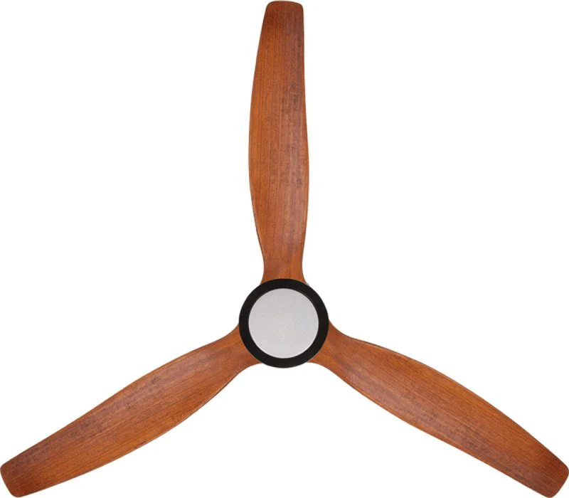 CREATE - Plafondventilator 40W silent Ø132 cm - Met Verlichting drie temperaturen - Met Afstandsbediening - 6 Snelheden - Timer - Zomer/Winter functie - Zwart - WIND STYLANCE - Image 7