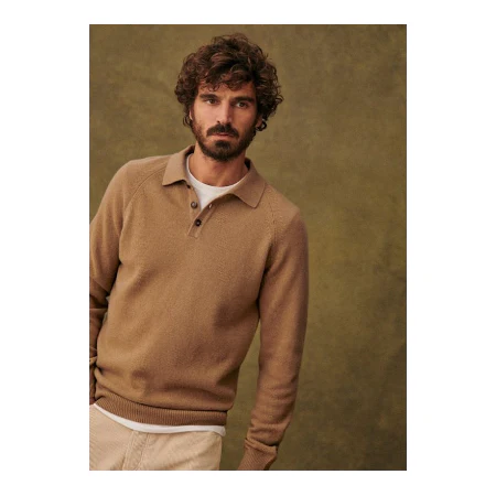 Octobre Heren Trui Moreno Camel - Maat XL - Image 3