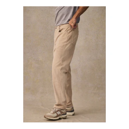 Broek heren Albano fluweel - licht beige - Maat 34 - Image 5