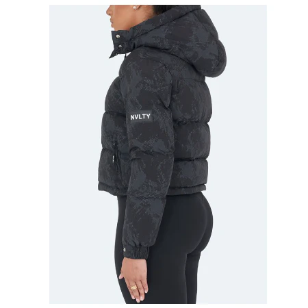 Concrete Dames Puffer Jacket - Black - Maat 40 - Image 2