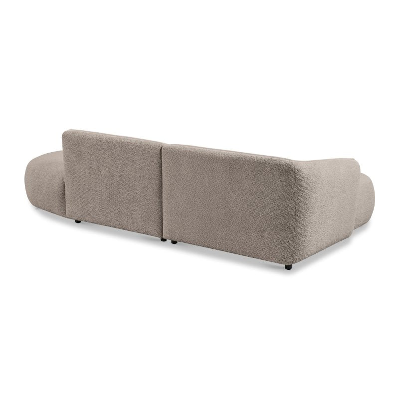 Hoekbank Lesoir Links Organic Sand boucle - Image 3