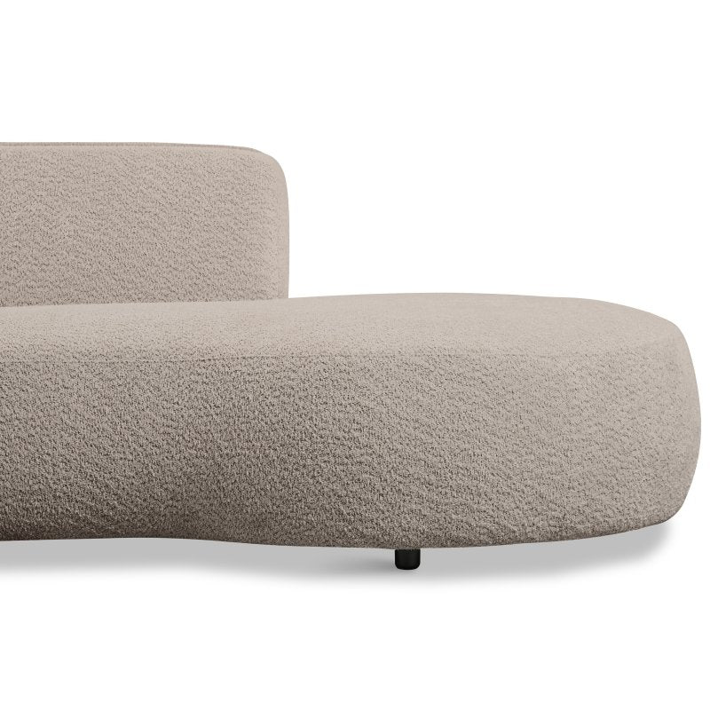 Hoekbank Lesoir Links Organic Sand boucle - Image 5