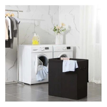 142L Wasmand met Deksel, Verdeelde Compartimenten, 23kg Max Lading - Image 7
