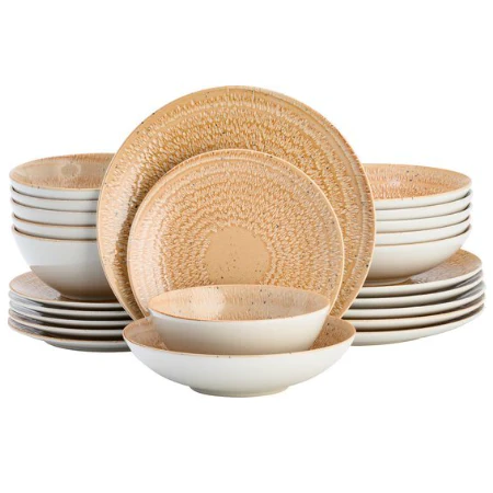 Lite-Body Serviesset Hermes - 24 delig - Terra