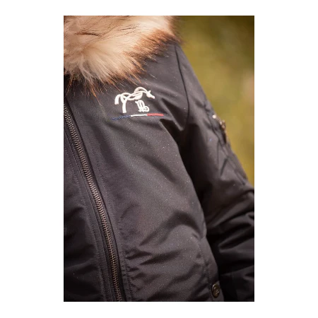 Pénélope Winterjas Bomber Lyon Glitter Zwart - Maat S - Image 4