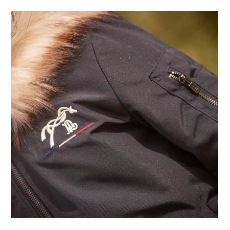 Pénélope Winterjas Bomber Lyon Glitter Zwart - Maat S - Image 8