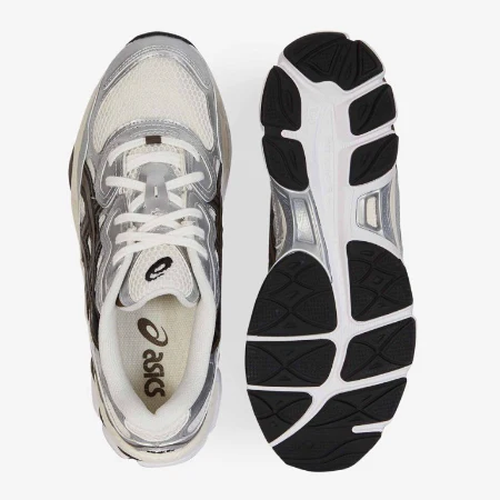 Asics kindersportschoen Gel-Nyc 1203A803-100 - Cream/Black/Brown - Maat 36 - Image 4