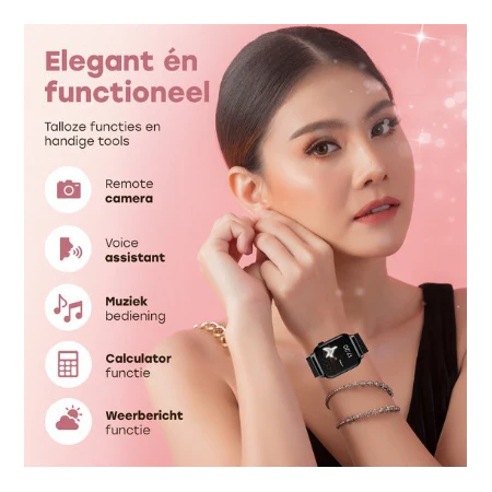 Bizoule Smartwatch Beso - Dames - Zwart - Image 11