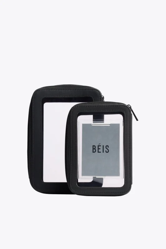 Béis - Toilettas - The In Flight Cosmetic Set - Zwart