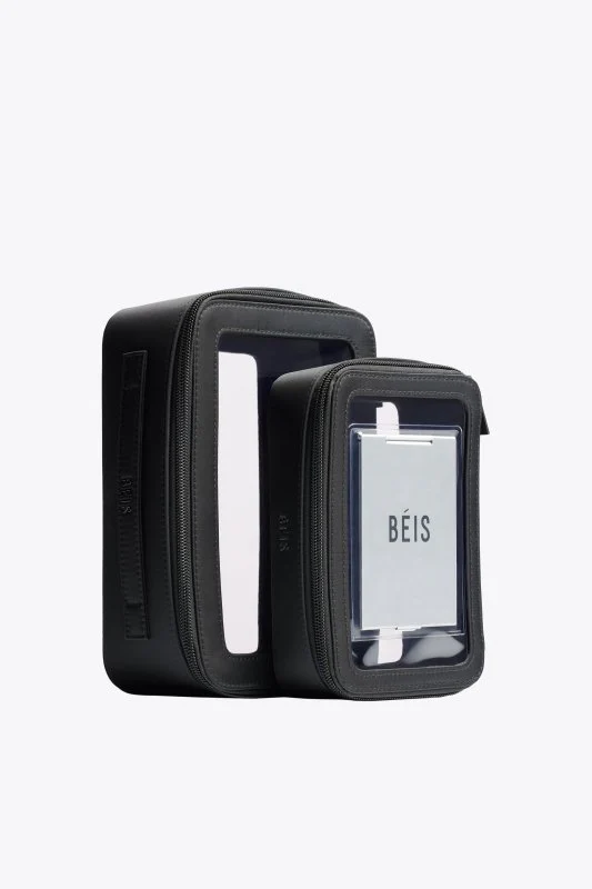Béis - Toilettas - The In Flight Cosmetic Set - Zwart - Image 3