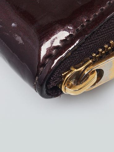 Louis Vuitton Amarante Monogram Vernis Zippy Coin Purse - Image 3