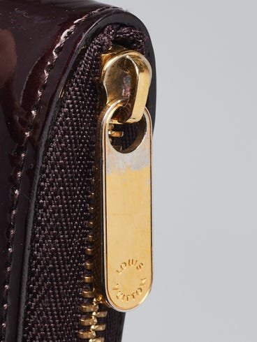 Louis Vuitton Amarante Monogram Vernis Zippy Coin Purse - Image 4
