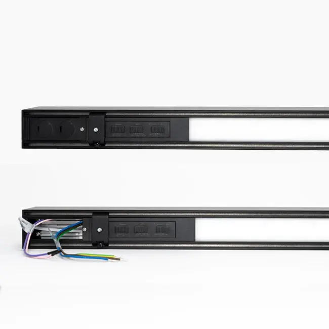 LED24 Lineaire LED-hanglamp 3CT Zwart | 120 cm | 25W/30W/40W - Image 3