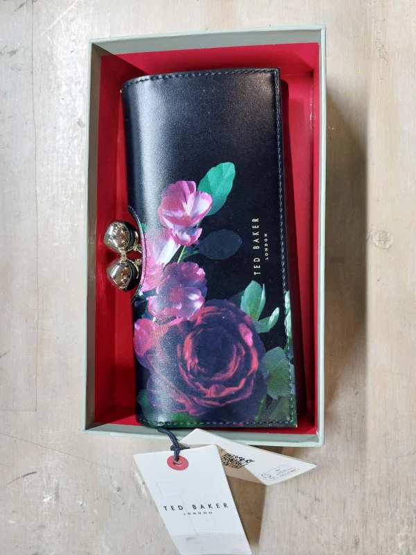 Ted Baker dames portemonnee Leder met bloemen print