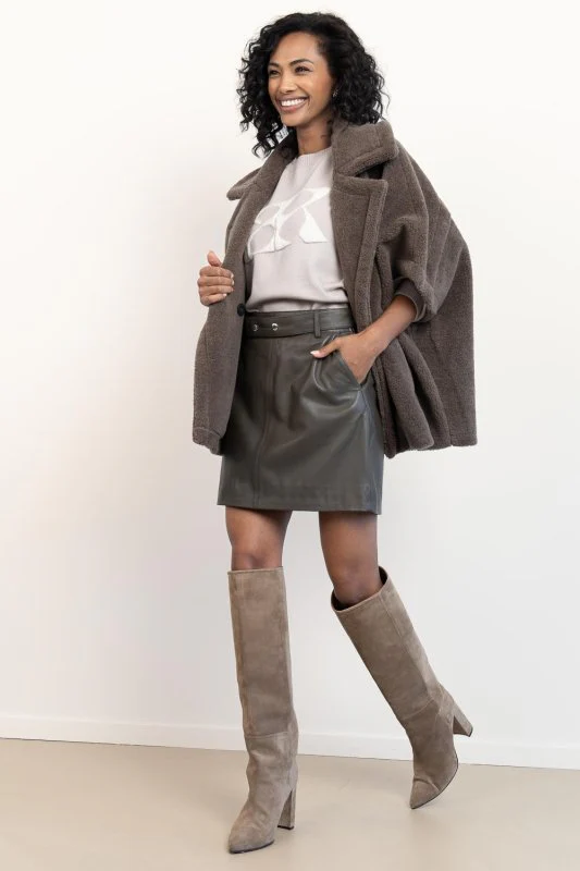 Toral Suède knielaarzen Sander | taupe | 41 - Image 2