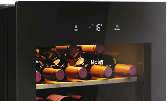 Haier wijnkoelkast HWS34GGH1 - 34 flessen - Zwart - Image 6