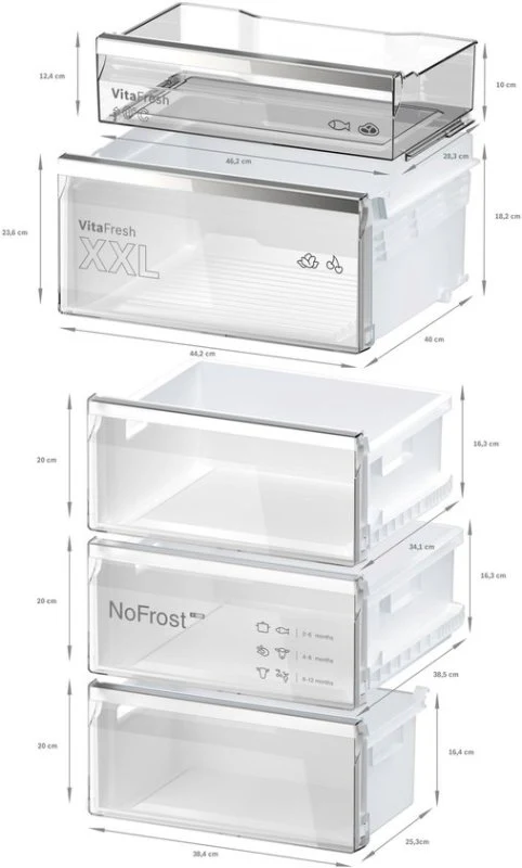 Bosch koelkast KGN39AIAU - Serie 6 - No Frost - Image 10