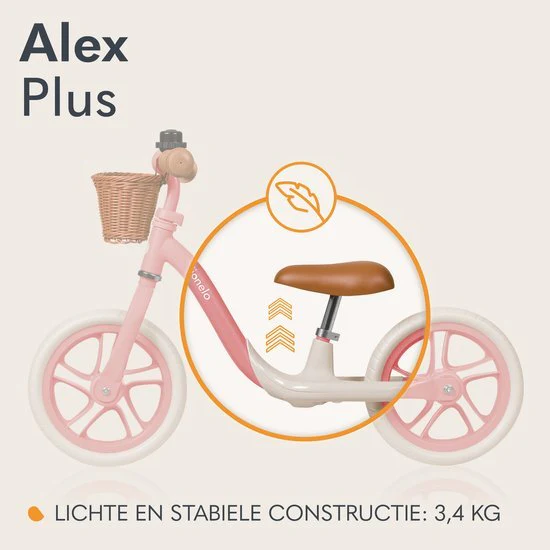 Lionelo Alex Plus – Loopfiets vanaf 3 jaar – 12” - Image 5