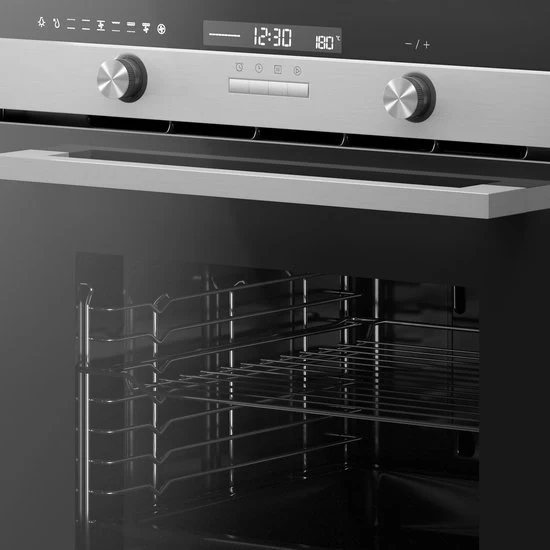 Inventum inbouwoven IOM6170RK - Zwart/RVS - Image 4