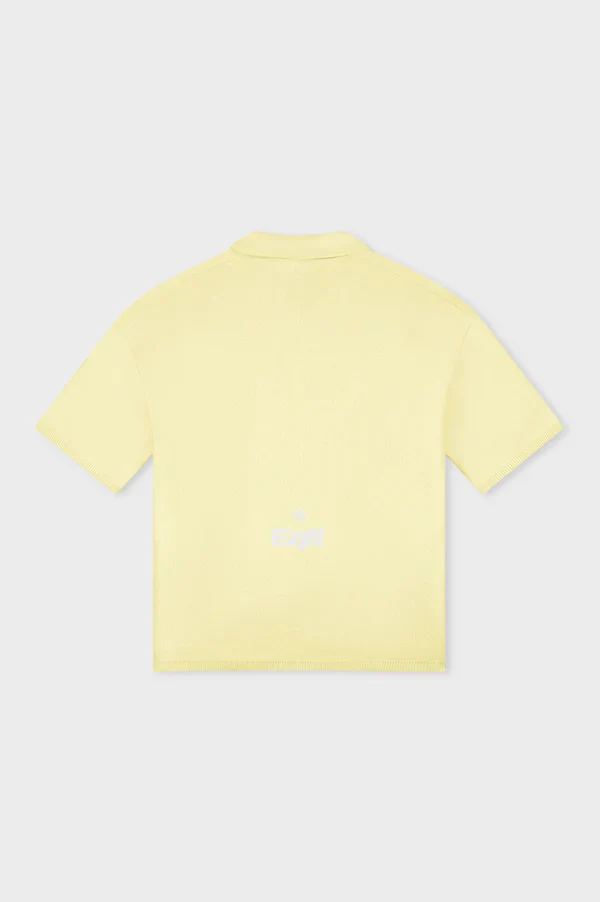 Equalite knit polo - butter yellow - Maat XXL - Image 2