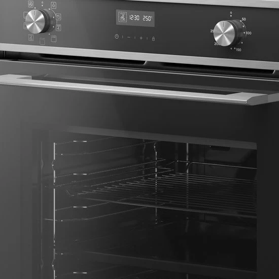 Inventum inbouw oven IOM6072RK - Zwart/RVS - Image 3
