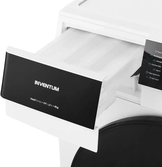 Inventum warmtepompdroger VDW8030W - 8kg - Wit - Image 3