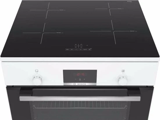 Bosch inductiefornuis HLR390020 - Serie 4 - Wit - Image 3