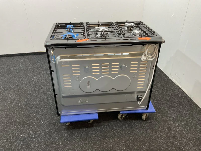 ETNA Gas/elektro fornuis FG190ZWA - 90 cm - Zwart - Image 13