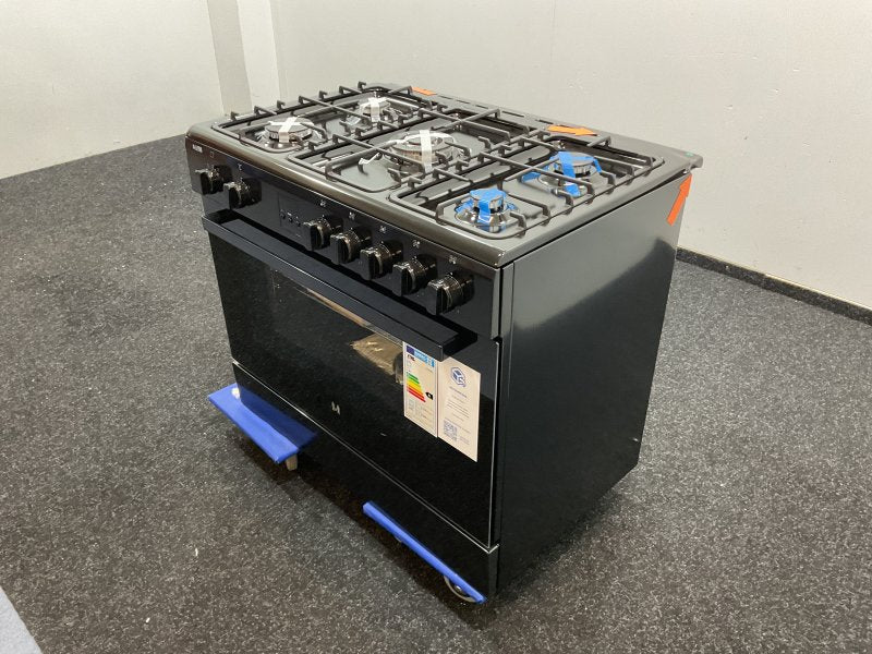 ETNA Gas/elektro fornuis FG190ZWA - 90 cm - Zwart - Image 16