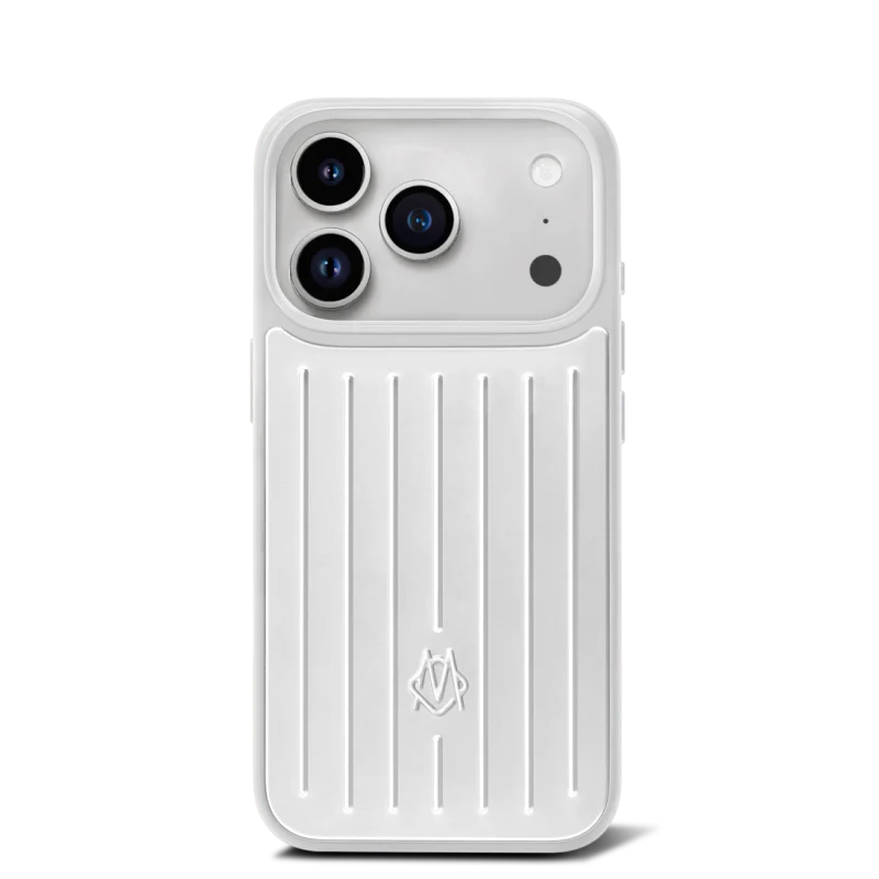 Rimowa Silver Case for iPhone 15