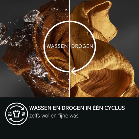 AEG was-droogcombinatie LWR76144 7000 ProSteam - Image 4