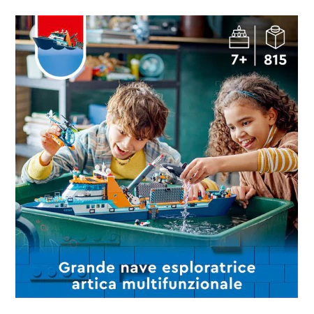 LEGO City Poolonderzoeksschip Groot Drijvend Boot - 60368 - Image 7