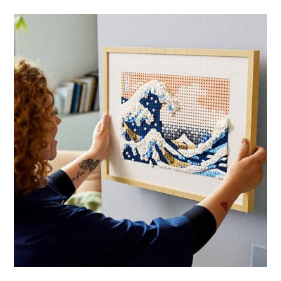LEGO Art Hokusai – De grote golf, 3D Wanddecoratie - 31208 - Image 3